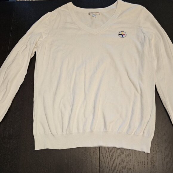 Cutter and Buck Pittsburgh Steelers Woman's Sweater XXL NWOT! - Picture 1 of 7